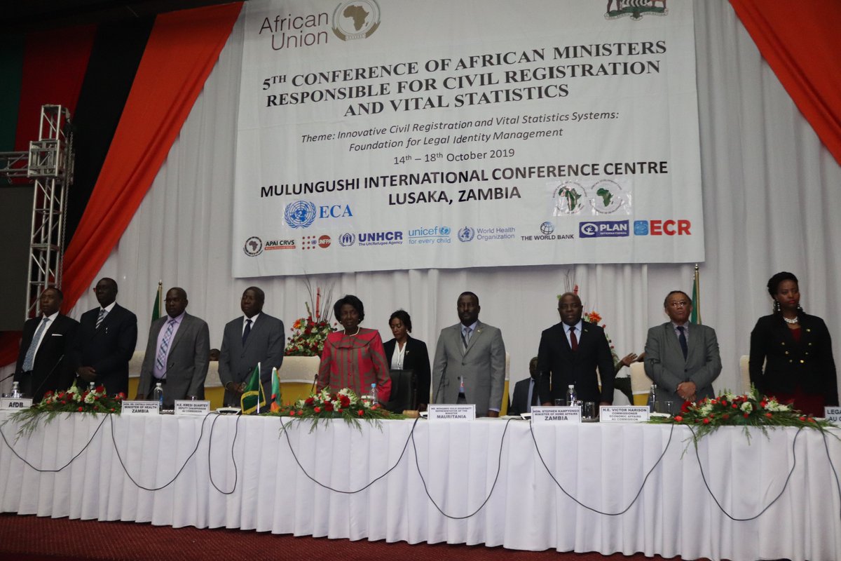 ECA_OFFICIAL's tweet image. At #COM5 in #Lusaka, 🇿🇲Zambia's VP #InongeWina: “We share a common vision to build an integrated, prosperous &amp;amp; peaceful Africa, driven &amp;amp; managed by its own citizens &amp;amp; representing a dynamic force in the international arena. We cannot achieve this vision without our citizens".