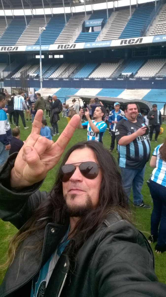 Mañana a boca lo c........   vamos racing