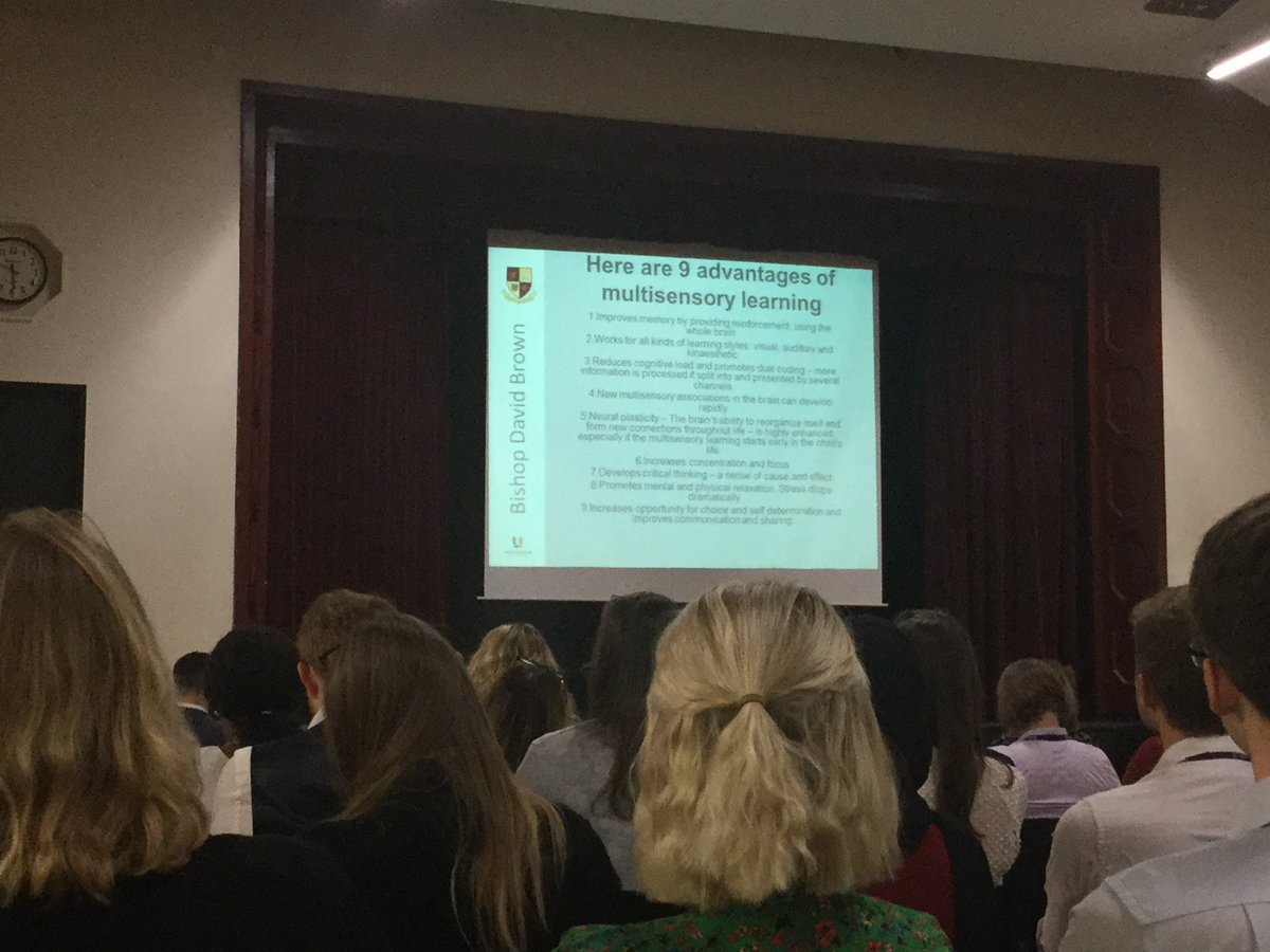 Making the advantages of multi sensory learning explicit <a href="/vickyplumwhite/">Vicky plum White</a> #LPTeachMeet2019