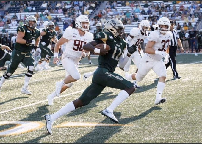 TaMereRobinson3's tweet photo. Blessed to receive my first offer💚🖤@YungOGenius @210ths  @williamandmary @Evolve2tenths @brashear_bulls @prospectmedia_ @PAPrepsRivals https://t.co/AL0597B649