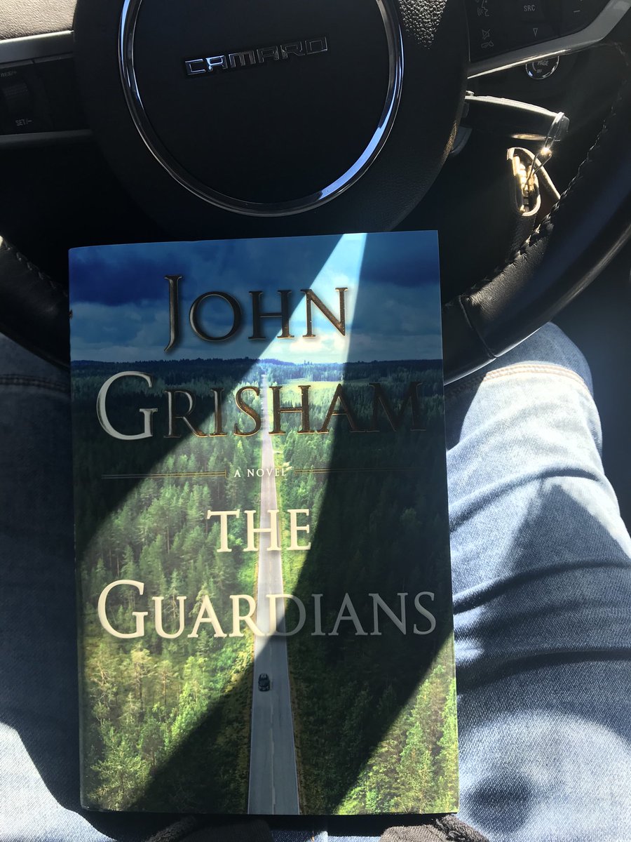 I had to get my hands on this new book by my fav author ⁦@JohnGrisham⁩ #TheGuardians #favAuthor #📖🤓