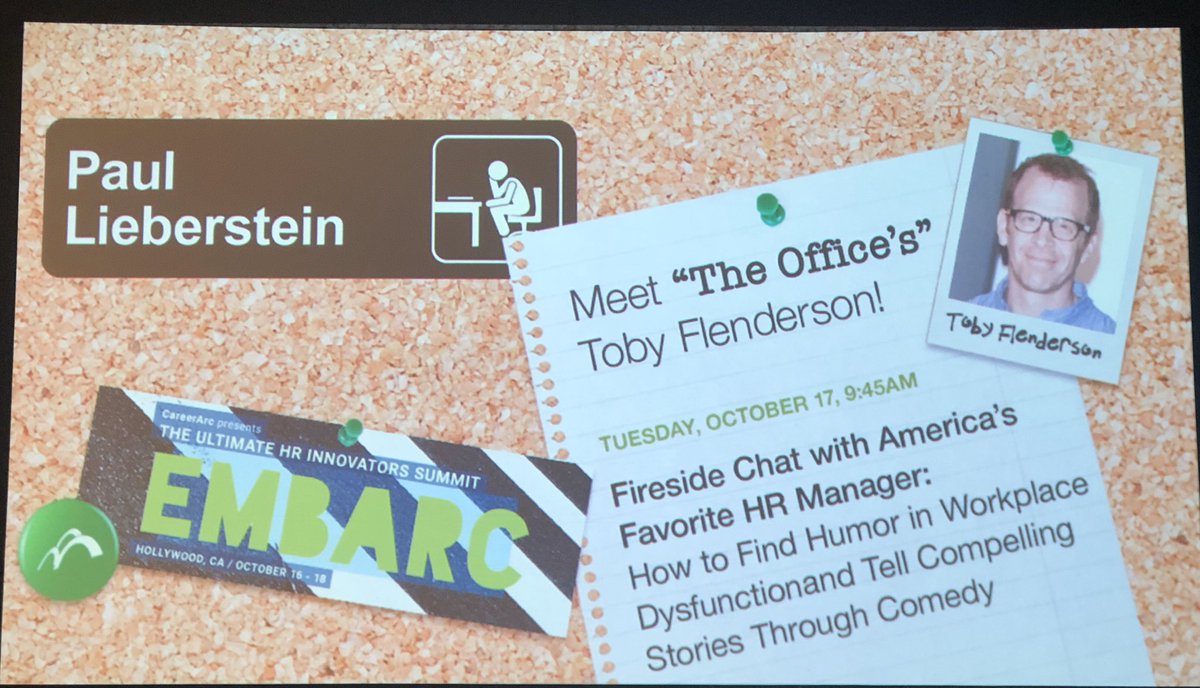 KerryNoone's tweet image. Just another day at #theoffice #embarc is not disappointing this morning!