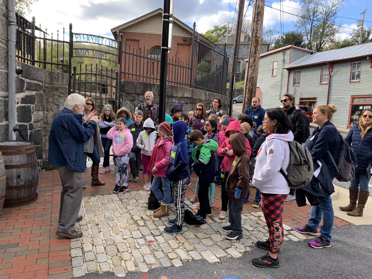 TRESThirdGrade's tweet photo. Great day to extend our learning about communities on our Ellicott City field trip! @HCPSSElemSS @hcpss_tres https://t.co/BhOol2Rd30
