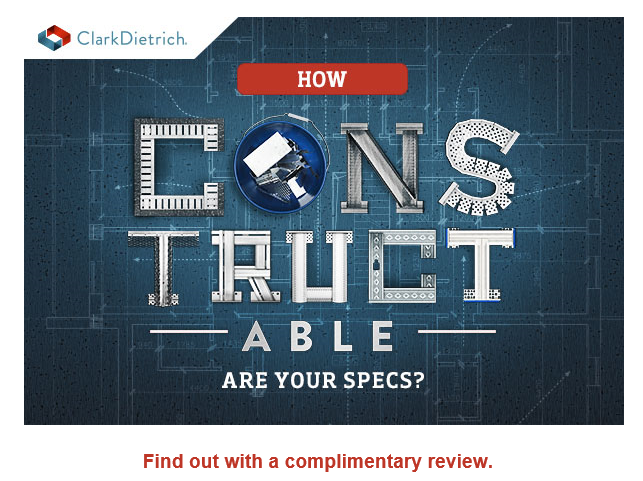 FixConstruction's tweet photo. While we missed hosting Partners + Pints at @CONSTRUCTshow with our friends at @CLARKDIETRICH, don't forget about their valuable—and free— spec review service, performed by CDT-certified specialists. Learn more: https://t.co/kAKrIjm1Y8 #FixConstruction #CONSTRUCT2019 https://t.co/uTDL9YwhTF