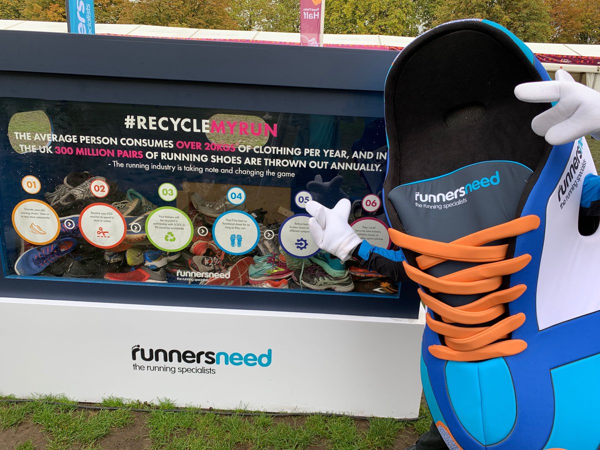 runners need shoe recycling