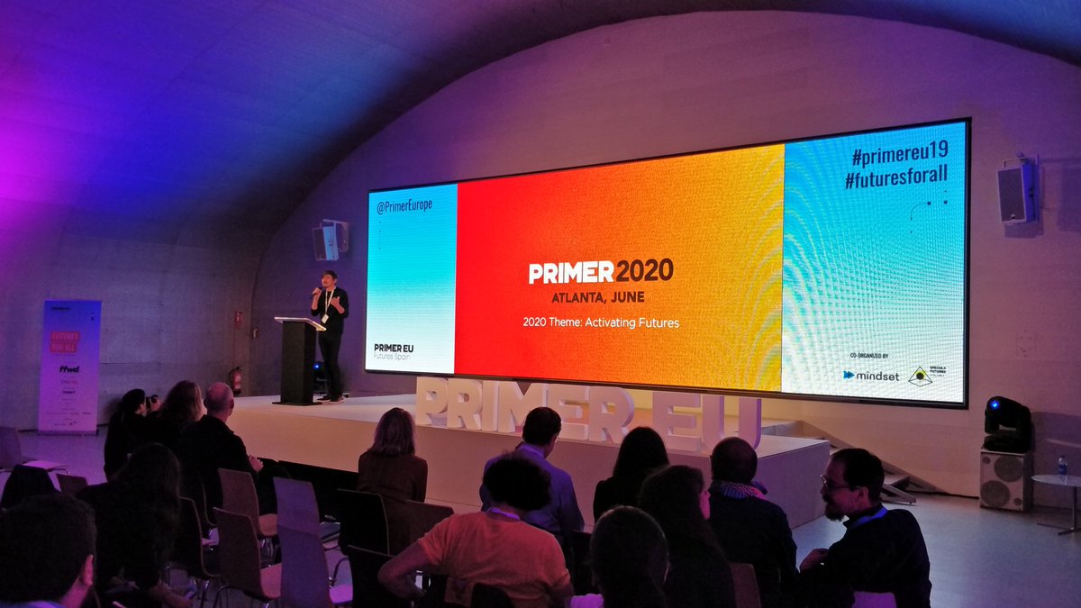 PRIMER US 2020 will be organized in Atlanta by <a href="/futures_atl/">ATL Speculative Futures</a> <a href="/Futures_Design/">Speculative Futures</a> #futuresforall #primereu19