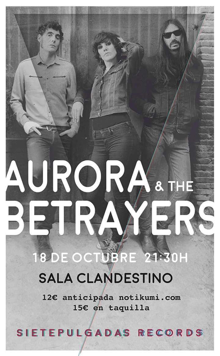 💥#ALBACETE💥 Mañana Viernes 18 OCT!!!!! <a href="/AuroraBetrayers/">Aurora&TheBetrayers</a>
En #concierto

▶️ENTRADAS: <a href="/notikumi/">notikumi</a> 

#rock #soul #pop #psicodelia #musicaendirecto