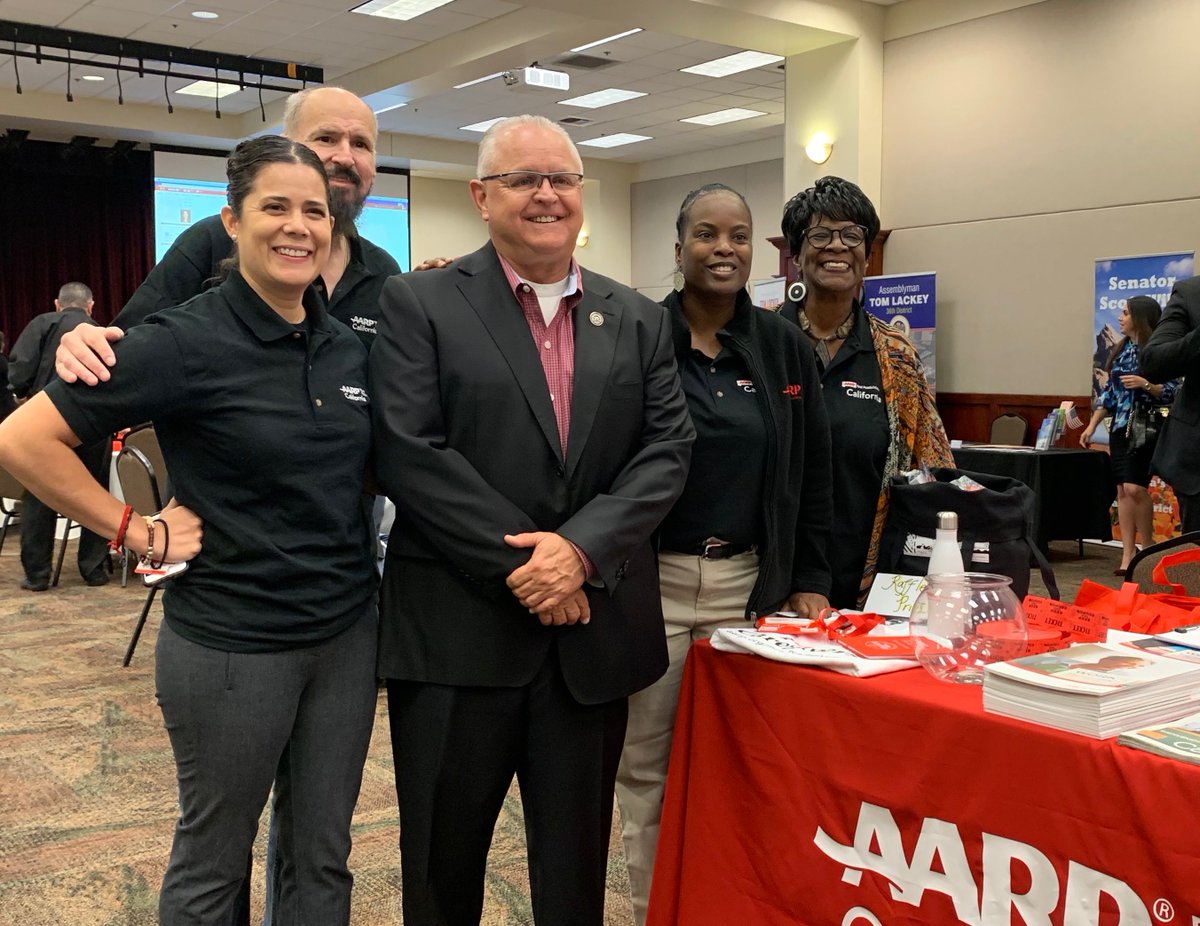 amendoza_ca's tweet image. Starting the day w/my @AARPCA team at the 2019 Latino Business Summit hosted by @ScottWilkCA and @TomLackey36.