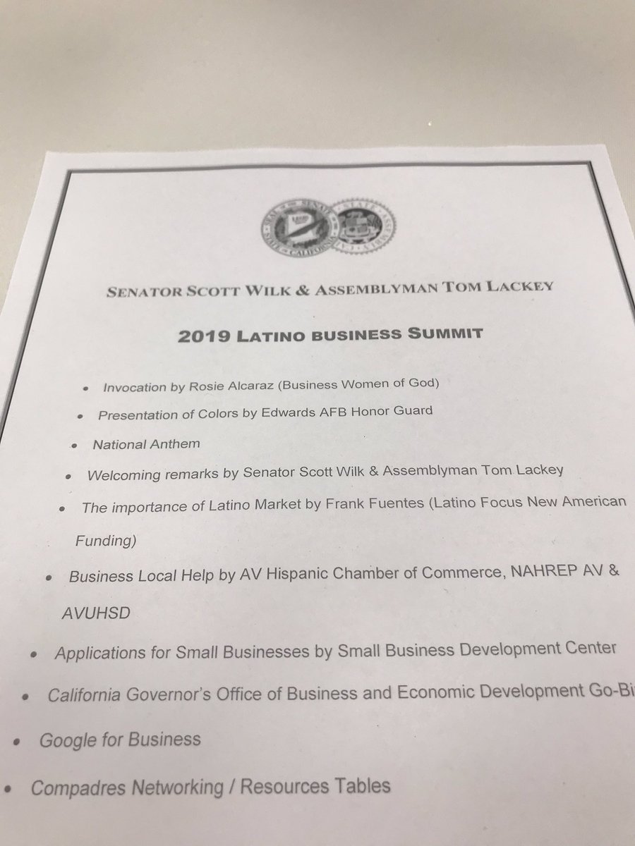 amendoza_ca's tweet image. Starting the day w/my @AARPCA team at the 2019 Latino Business Summit hosted by @ScottWilkCA and @TomLackey36.