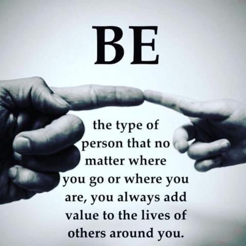 BE the one to inspire the child who is the foundation of our society...PLEASE ADD YOUR THOUGHTS. Thanks!