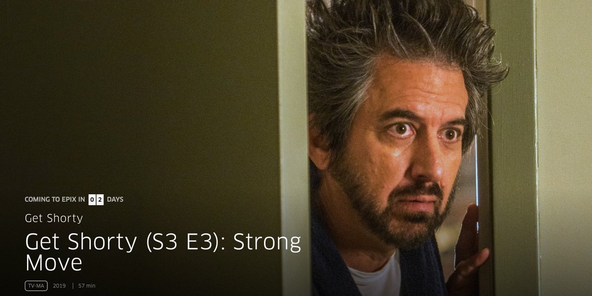 I wrote Sunday's upcoming episode of #GetShorty, directed by the wonderful Eric Tignini. Please check it out. 10/9c on <a href="/EPIXHD/">MGM+</a>.
