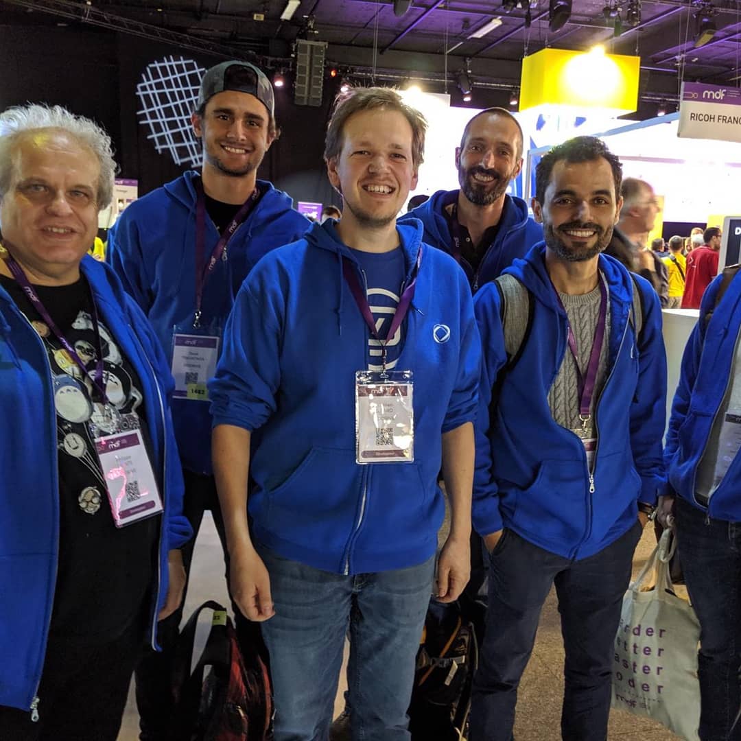 Bonne chance à nos #dév qui participent au #MDF2019. Au programme : une journée d'innovations, de conf techniques &amp; grand public &amp; un #hackathon 
@bdrouillat et <a href="/rlsnk/">LesnY</a> étaient présents pour un talk sur "Le design system : améliorer la collaboration entre les designers et les dév"