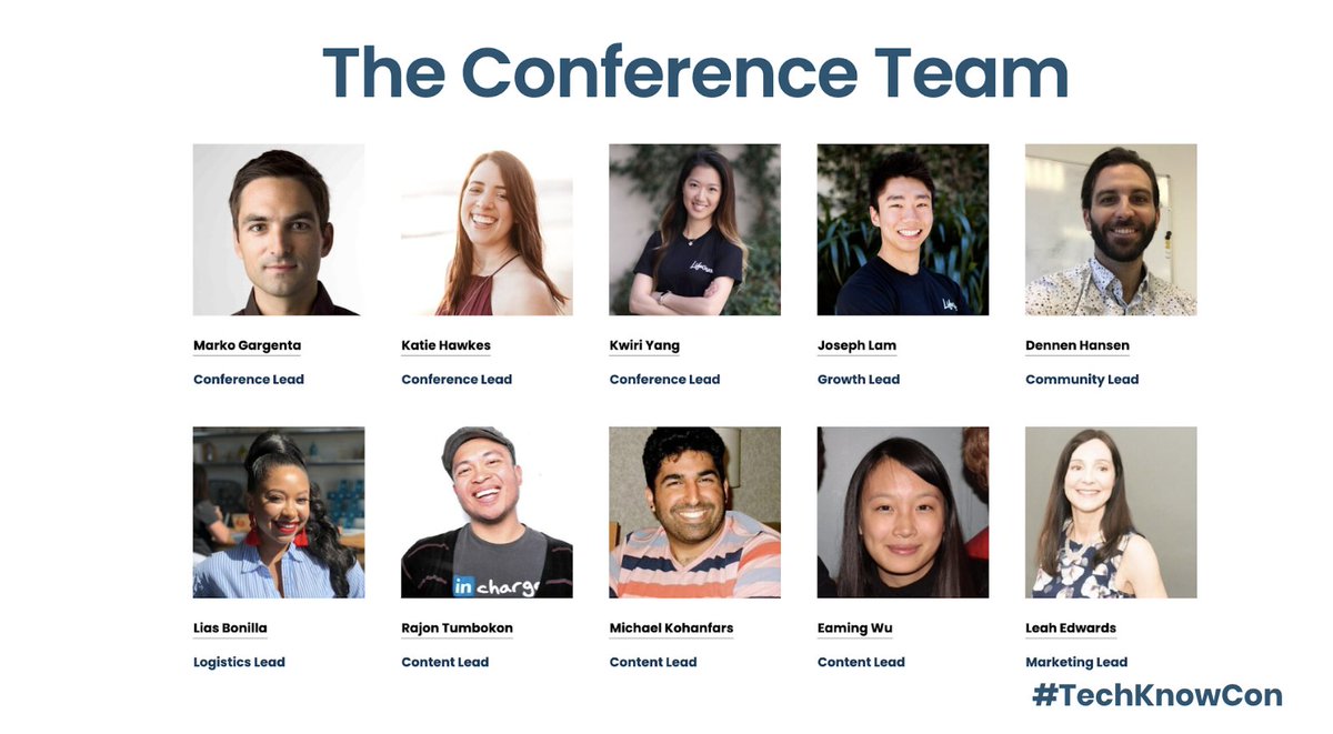 TechKnowCon's tweet image. Hello from your friendly neighborhood organizing team! We've spent the past few months planning and can't wait to do some knowledge sharing with you. #TechKnowCon
