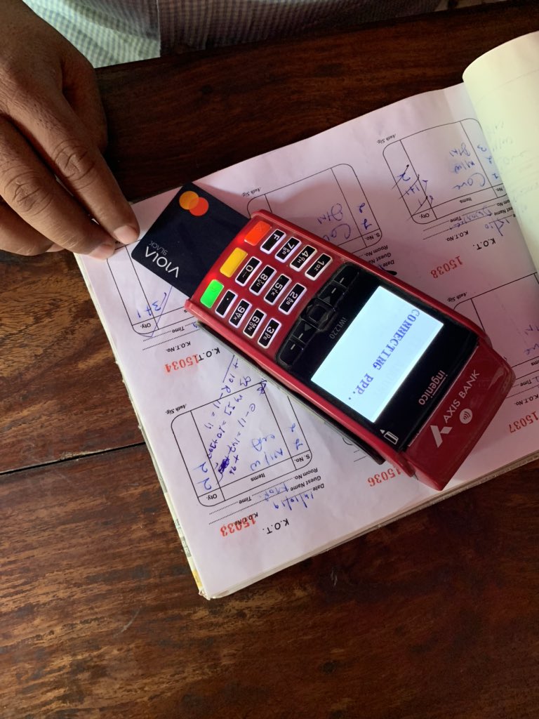 VdmLtd's tweet photo. Loving my Viola Black card in India! As a Director of the company it’s great to experience the user interface first hand. I’m proud to report that I’m getting great rates on currency conversion and the reporting of each transaction is instantaneous. #violablack #violamoney https://t.co/cSNJaf5EB7