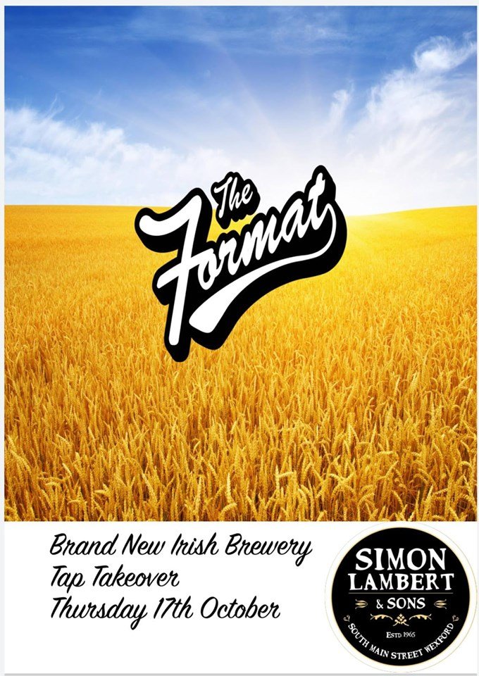 Delighted that <a href="/theformatbeer/">@theformatbeer</a> are in the house tonight and their beers start pouring from 7pm:

GLUTTON FOR PUNISHMENT: Coffee &amp; Maple Syrup Imperial Stout. 9% ABV. 

VIVID ILLUSIONS: New England DIPA. 8% ABV. 

THINGS DONE CHANGED: Imperial Red Ale. 7% ABV. 

#Wexford