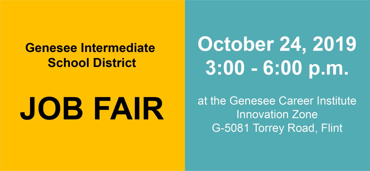 Genesee ISD on Twitter "Want to work where there is a positive