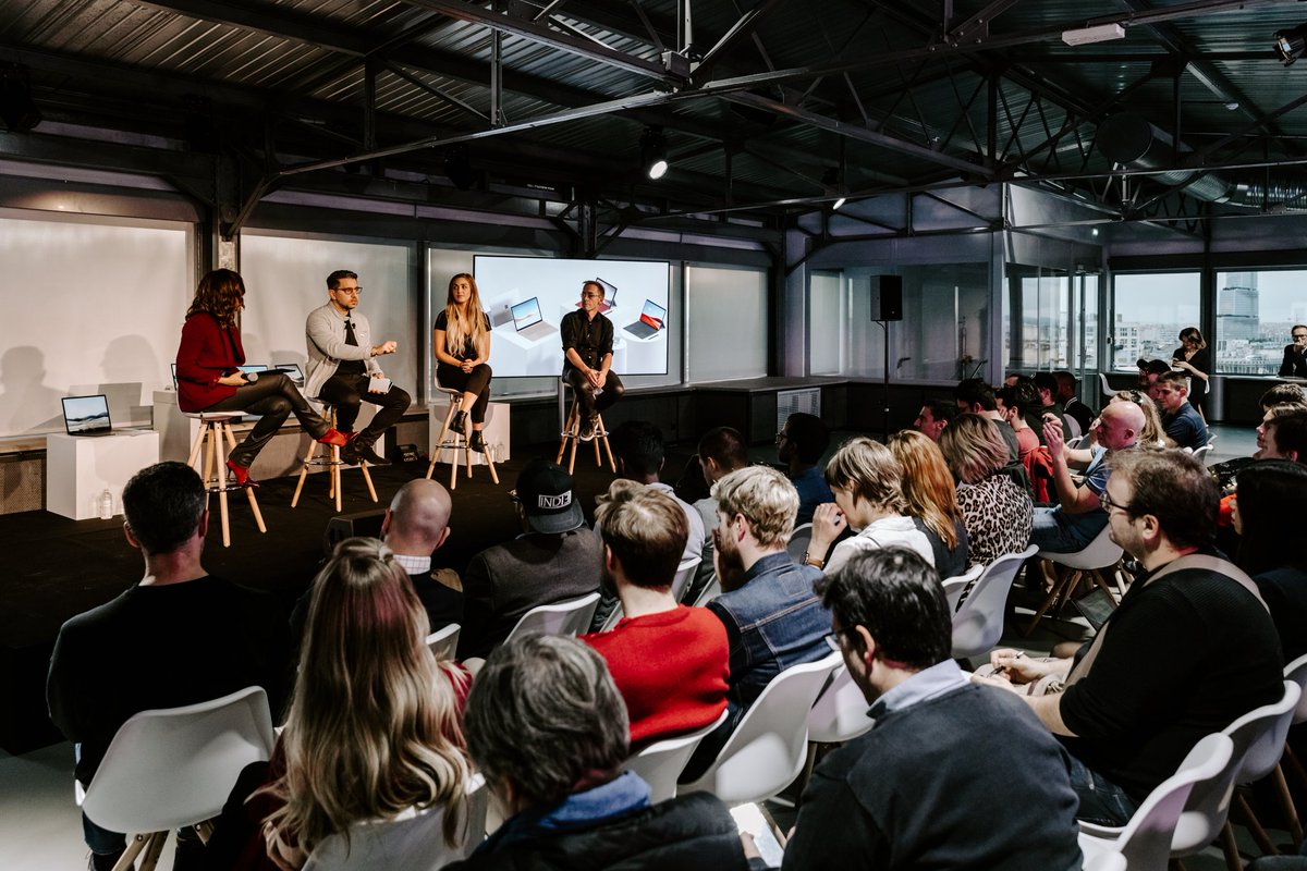 📢 Ce soir nous sommes au Dernier Étage à #Paris pour découvrir la nouvelle gamme #Surface en présence de <a href="/panos_panay/">Panos Panay</a> Chief Product Officer, Kait Schoeck Senior Industrial Designer &amp; Ralf Groene, Head of Industrial Design Microsoft Devices !
#SurfaceEvent