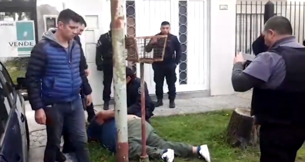LaNotaNews's tweet photo. Persecución en Morón tras un intento de robo automotor: detienen a un prófugo con pedido de captura por homicidio.  https://t.co/qQBrjlZ4Si https://t.co/ZdeclREdvz