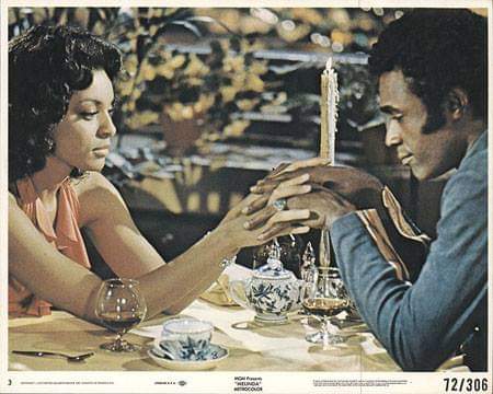 Happy birthday Calvin Lockhart with Vonetta McGee in Melinda 1972.  