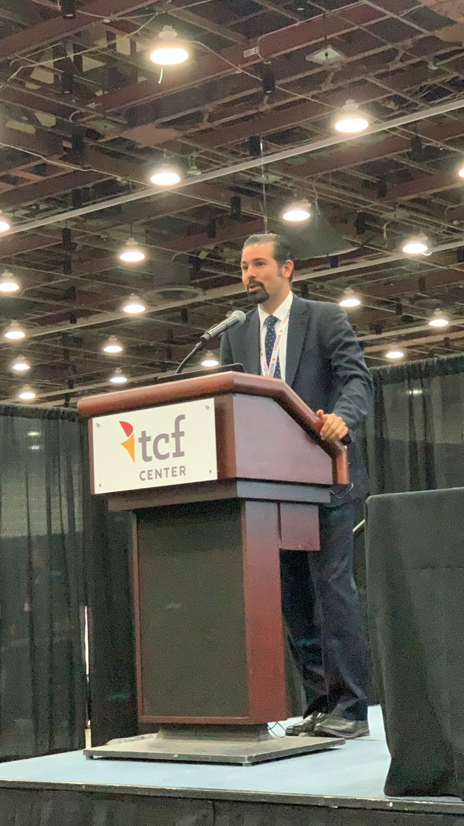IMS_ORG's tweet photo. Prof. David Romero, WMF Ambassador, presents “The 2019 World Manufacturing Forum Report - Skills for the Future of Manufacturing” at ASM Internation Heat Treat. 4500 at event. https://t.co/QeK0d8oENx