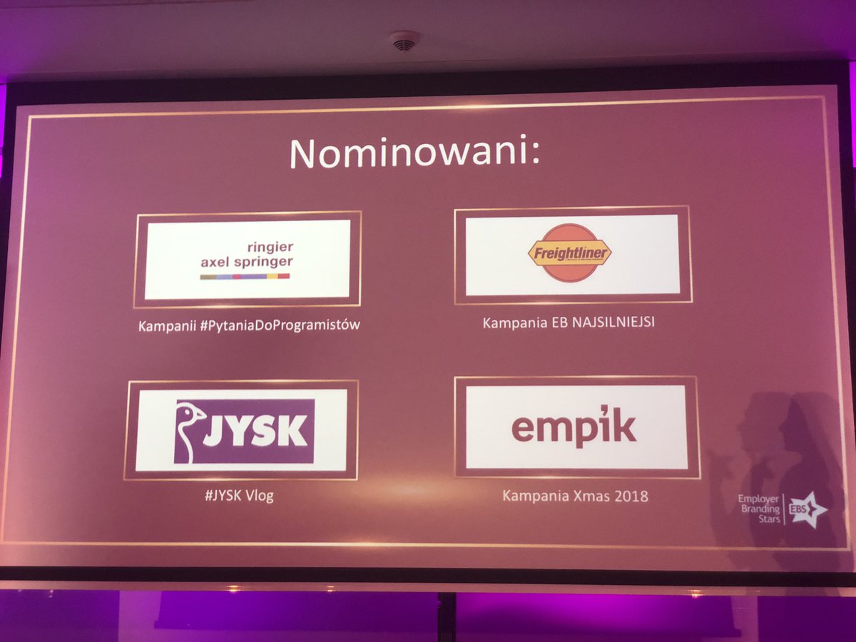 FreightlinerPL's tweet photo. Mamy to! 💥 Nagroda Najlepsza Kampania Employer Branding 2019 - EB Stars dla @FreightlinerPL za kampanię #Najsilniejsi! 💥 Pokonaliśmy m. in. Empik, Jysk, Ringier Axel Springer i wielu innych konkurentów! Wow! | #duma #radość | #EBStars #EmployerBranding #HRCamp #Warszawa 💪 https://t.co/xbmBQ9wtJm