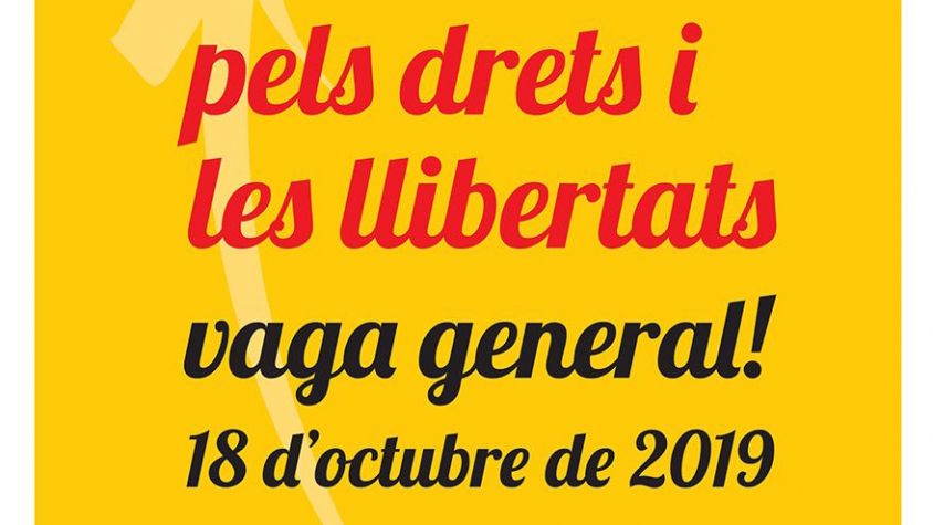 insercoop_sccl's tweet photo. Els treballador@s d'@insercoop_sccl ens sumem a la vaga general pels drets i llibertats. #VagaGeneral18O #LlibertatPresosPolitics #sentenciaprocesp https://t.co/lWYdkh9sjH