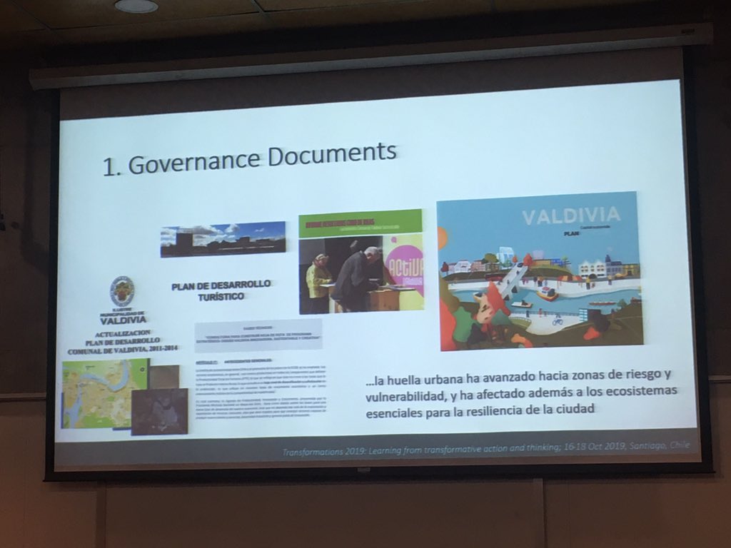 ActivaValdivia's tweet photo. Hoy estamos presentando las transformaciones colaborativa de @ActivaValdivia y #consorciovaldiviasustentable en conferencia internacional @Transform2019 #transformations2019 acciones reales y concretas hacia ciudades sostenibles! https://t.co/sDbpNiANcJ