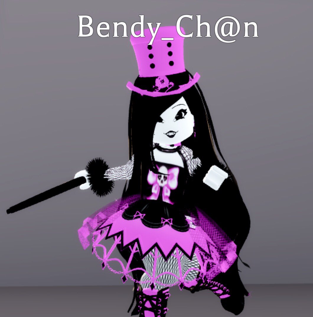 Bendy Chan On Twitter Awe Thank You - gothic top hat roblox