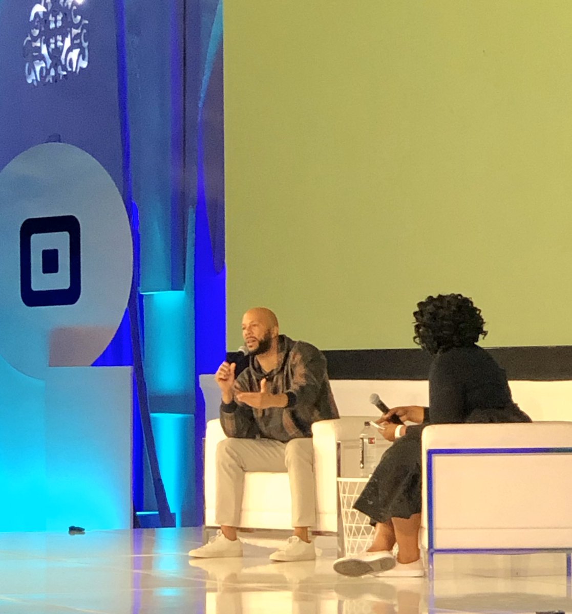 caitlinfrabil's tweet image. Fortunate to be witnessing an incredibly inspirational conversation on leadership, service, and purpose between @common and @shawntee_reed at @Square #squareunboxed this morning