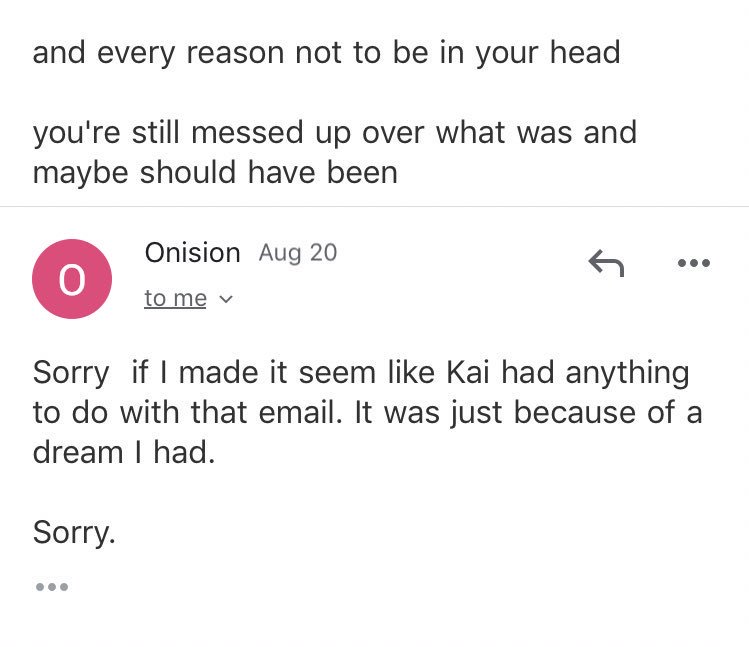 OnisionList's tweet photo. B releases more emails from Greg / James / Onision https://t.co/ofEqvwzfb9