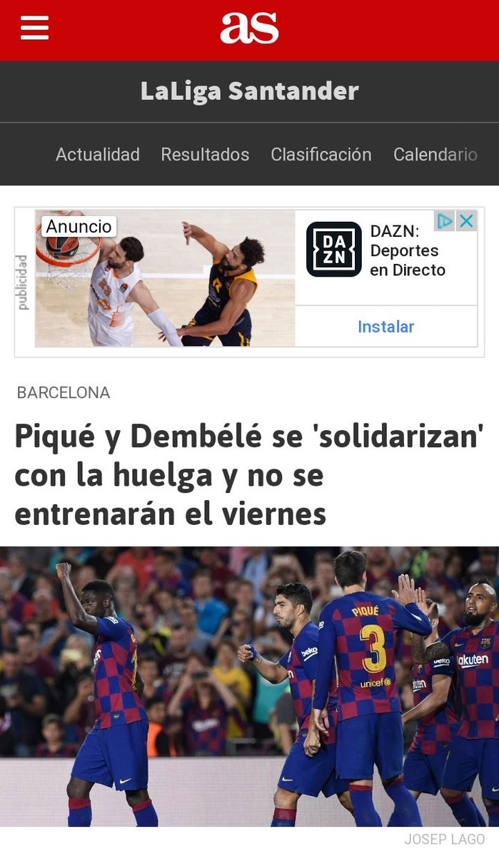 Vikingo19RM's tweet photo. Dembelé es mi puto héroe. Se inventa que está a favor de la huelga para no ir a entrenar. https://t.co/5k6SwnN0FQ