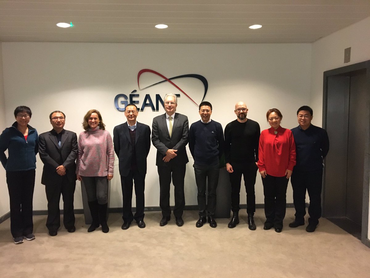 GEANTnews's tweet photo. Today we welcomed a delegation from #CAS & #CSTNet to explore further collaboration opportunities in support of EU-#China scientific endeavours.
Getting ready for JUNO #neutrino experiments & @iterorg data deluge in earnest! https://t.co/9GRzd5jHRL