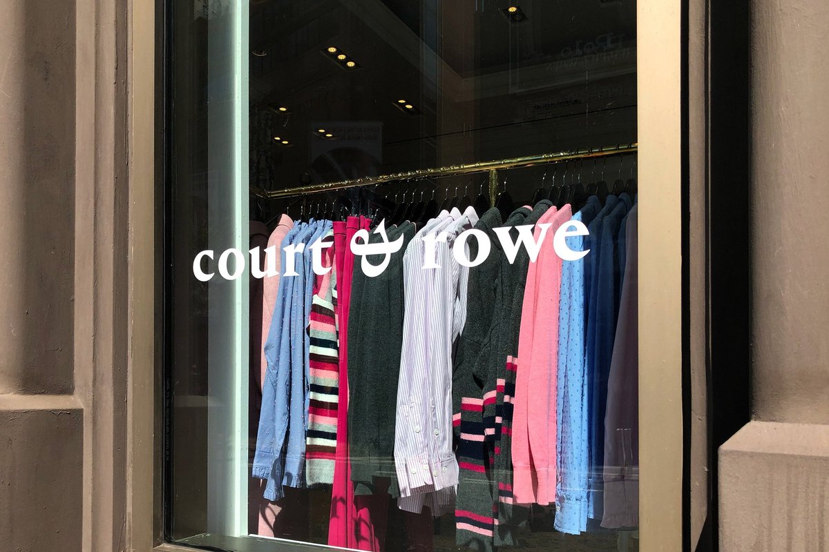 brucemaudesign's tweet photo. BMD partnered with BCI Brands on strategy, naming, and a visual identity for the fashion group’s first direct-to-consumer label. @courtandrowe is live now at @dillards and @nordstrom!  See the full case study here: https://t.co/sh3YufwWnd https://t.co/KxGQ8OYptV