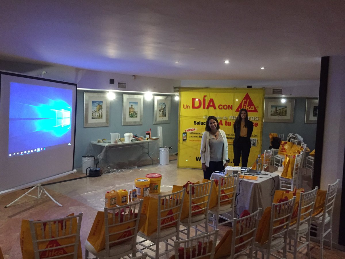 Última jornada de formación de la semana. Esta vez en Úbeda, con Estereo Ingenieros en el Hotel Ciudad de Úbeda, a las 20:00 <a href="/RaulRuizMo/">Raul Ruiz Moreno</a> <a href="/SikaSpain/">Sika España</a> <a href="/Agustin35181328/">Agustin Diaz Benito Garrido</a> #sika