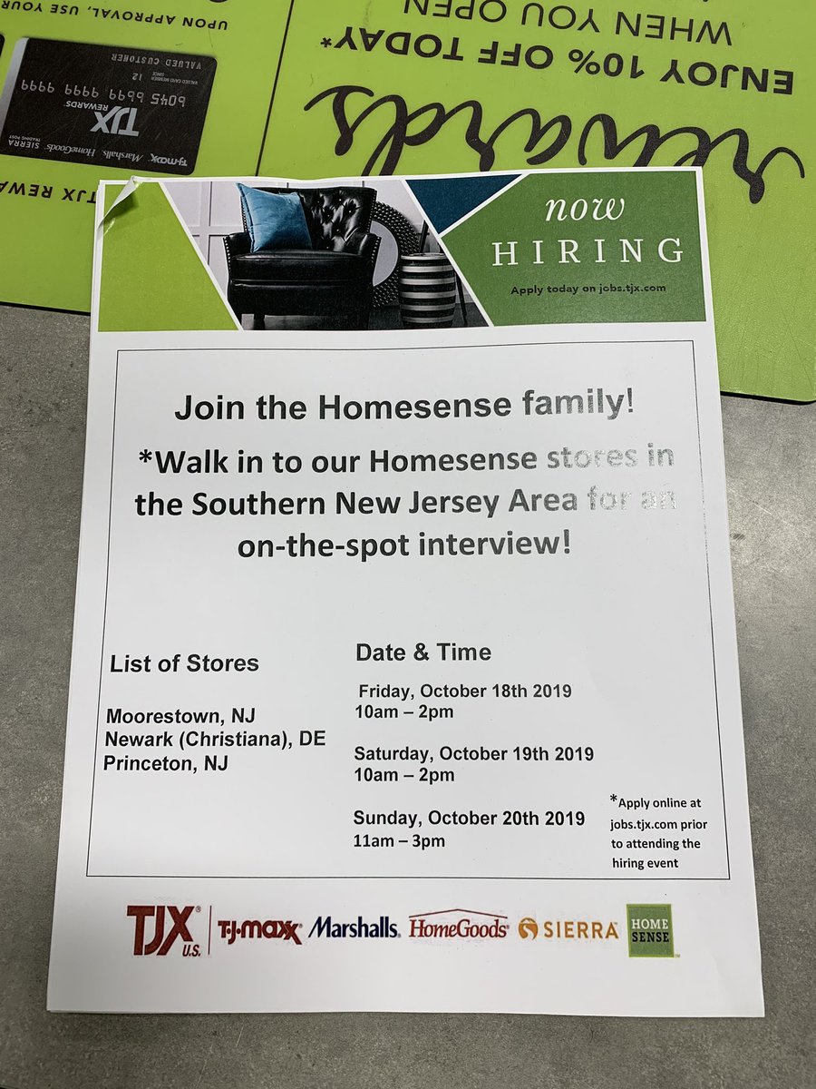 toncrayy's tweet photo. Apply for a job at Homesense !! https://t.co/T7oFyMA7H8