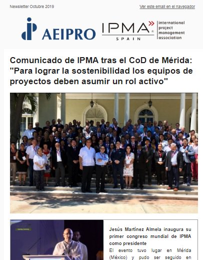 AEIPRO's tweet photo. Newsletter de AEIPRO del mes de octubre https://t.co/hnKlKlbmbT https://t.co/3yzjWR06tc