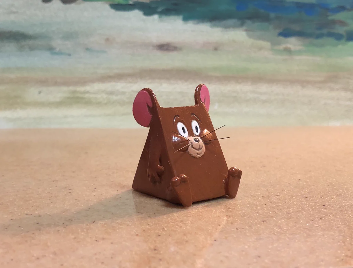 チーズを丸呑みしたジェリーww可愛すぎるww