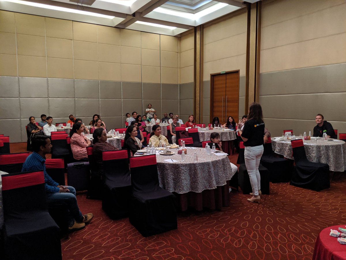 We (<a href="/design2research/">Charlie Miller, PhD</a> and I) had the absolute honor of sharing the Flipgrid story with some of the most passionate educators around. Favorite moment? Listening and learning from them! 💚 #FlipgridFever India