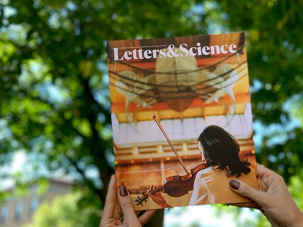 UWMadisonLS's tweet photo. The fall issue of Letters &amp; Science magazine has arrived! Find all the stories here: https://t.co/AkZAhR3elx https://t.co/a1jLWjxydx