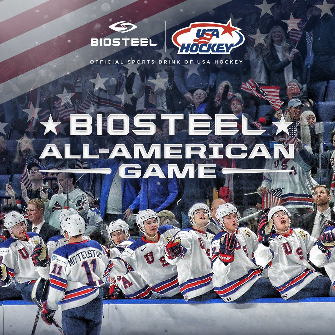 USA Hockey on Twitter "The BioSteel AllAmerican Game will be played