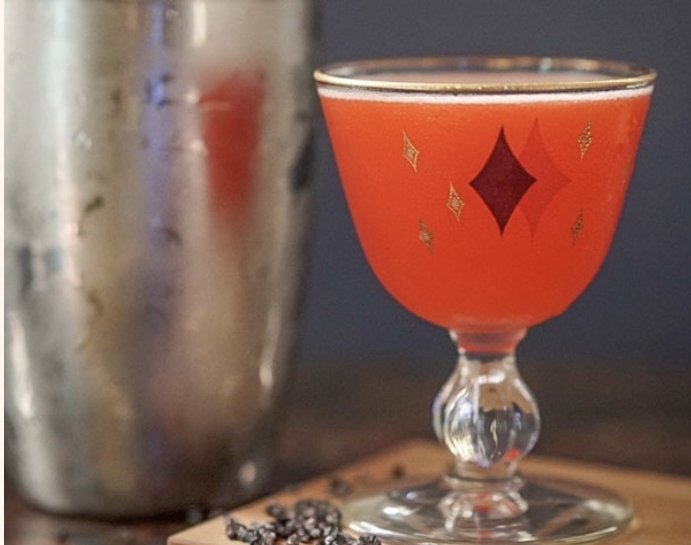 Today’s #Bittercube #drinkoftheday - Alchermes Sour #SpiritsEnlivened ow.ly/ekt530p2nzY <a href="/heirloomliqueur/">Heirloom Liqueurs</a>