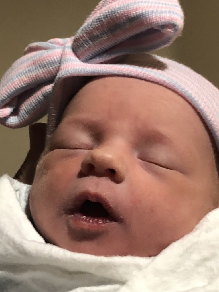 tooexcited's tweet image. Sometimes you can take a break from marathon training. Even if it means a quick trip. #familymatters #firstgranddaughter #thatnewbornsmell