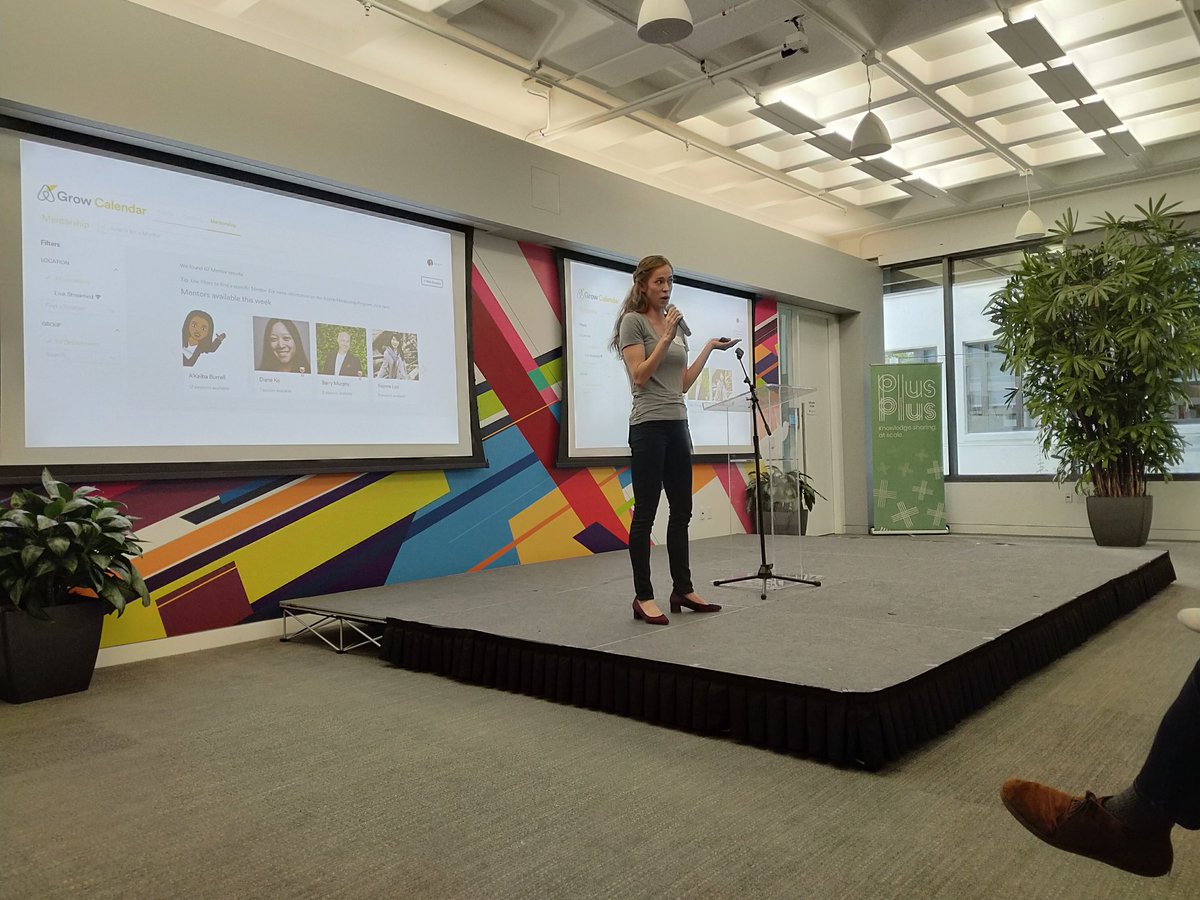 sasa's tweet image. Anna Cuellar talks about how her team launched a peer-to-peer mentorship program at the scale of Airbnb. 1722 mentorship sessions, 518 mentors - since the launch. Impressive! #TechKnowCon
