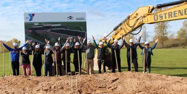 YMCAFOXCITIES's tweet photo. Very exciting morning at our Fox West YMCA! Groundbreaking Ceremony for their Child Care Facility Expansion Project-It's official, the construction has begun!  #YouthDevelopment  #YMCAFoxCities https://t.co/TExt4D6UCI