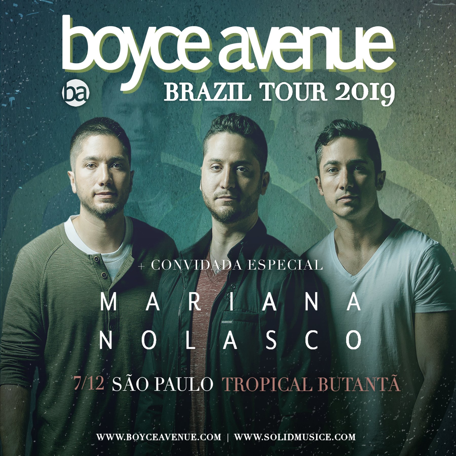 Boyce Avenue on X: São Paulo! We are so excited to announce that