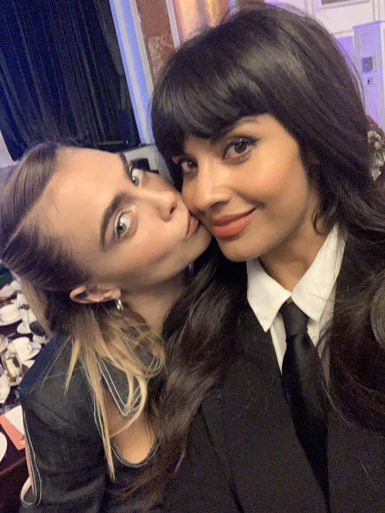 We had a very public disagreement, and sorted out our differences rationally, and empathetically, as humans in person. π€π½I like it when women work together. We are invariably stronger this way. β€οΈ@Caradelevingne