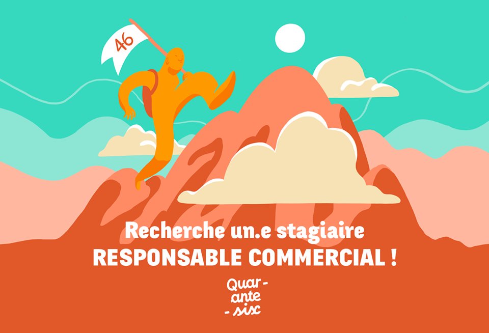 EyesOnWebfr's tweet image. 📢 WANTED❗️STAGIAIRE RESPONSABLE COMMERCIAL au #quarantesix (H/F) à Reims #joinus #team46