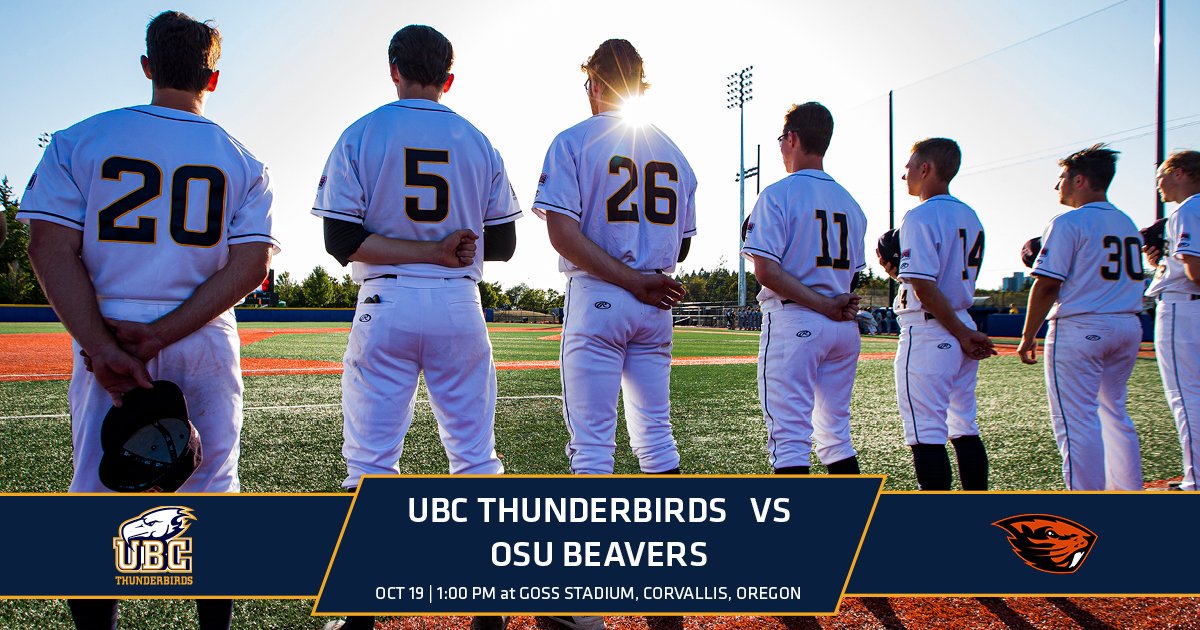 ubc_baseball's tweet image. Fall ball is finally here! The @ubctbirds  travel down to Oregon this weekend to take on NCAA Div 1 Oregon State Beavers ⚾️

#GoBirdsGo