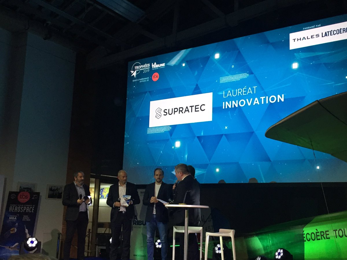 2️⃣ “Innovation🥇”: Award goes to <a href="/SupratecIndus/">SUPRATEC</a>, kudos to <a href="/maximeprieto/">Maxime Prieto</a> and his team👍🏻