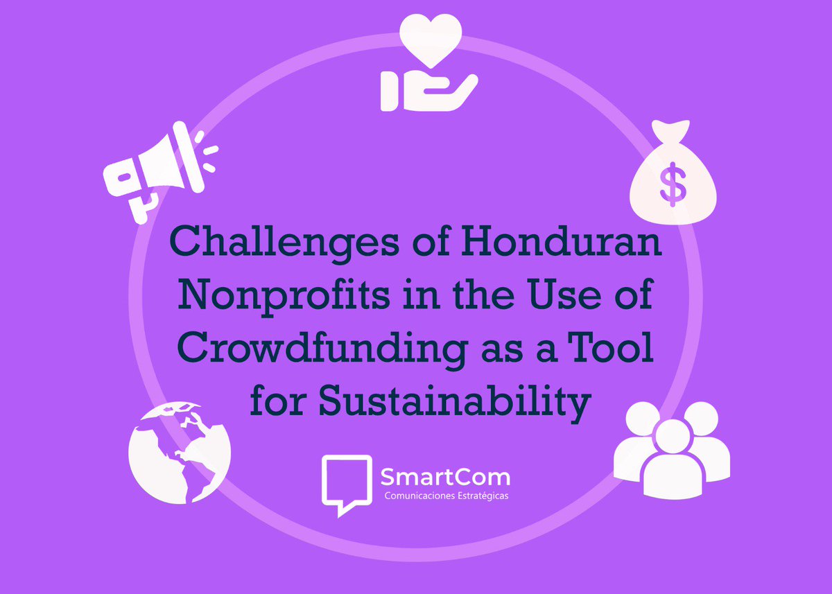 Attending #CADF2019? 

Join 'Let's talk about our Study “Challenges of the #Honduran Nonprofit Sector in the Use of #Crowdfunding for #Sustainability”. 

A research made by @SmartComHN

WHEN: 10/25/2019 
HOUR: 11:15 AM
WHERE: Lobby Hotel Clarion, Tegucigalpa 

#MakeYourCauseKnown